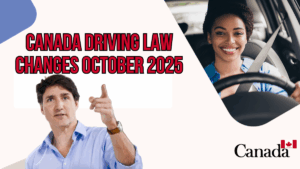Canada Driving Law Changes October 2025