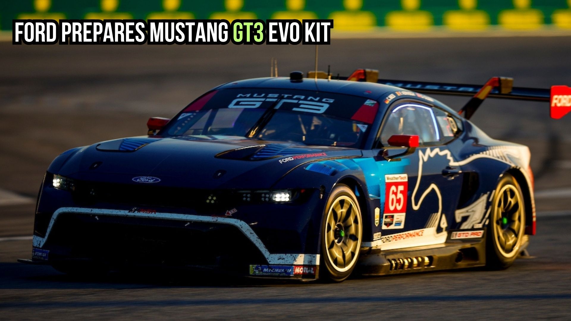 Ford Prepares Mustang GT3 EVO Kit for 2026 Racing Season